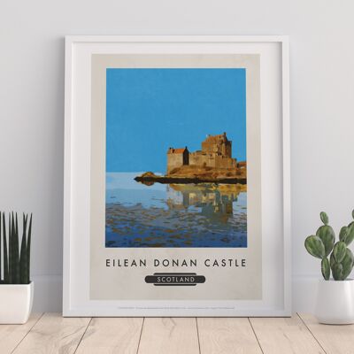 Eilean Donan Castle, Schottland – Premium-Kunstdruck, 27,9 x 35,6 cm