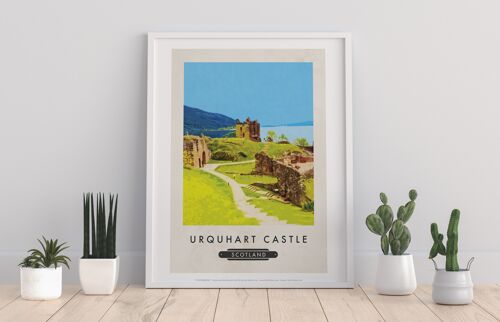 Urquhart Castle, Scotland - 11X14” Premium Art Print