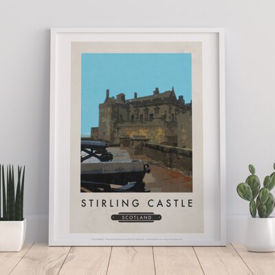 Castillo de Stirling, Escocia - 11X14" Premium Art Print