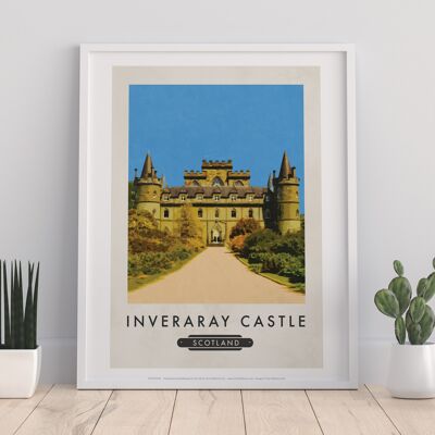 Castillo de Inveraray, Escocia - 11X14" Premium Art Print
