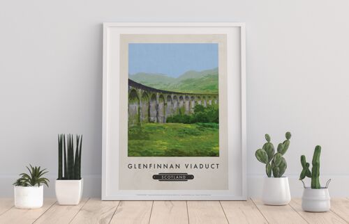 Glenfinnan Viaduct, Scotland - 11X14” Premium Art Print