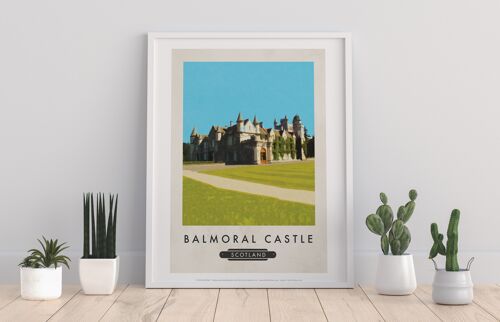 Balmoral Castle, Scotland - 11X14” Premium Art Print