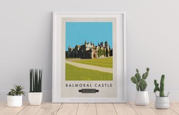 Château de Balmoral, Écosse - 11X14" Premium Art Print