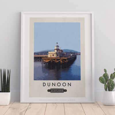 Dunoon, Scozia - 11 x 14" stampa d'arte premium