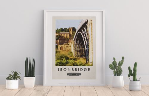 Ironbridge, Shropshire - 11X14” Premium Art Print