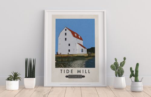 Tide Mill, Woodbridge - 11X14” Premium Art Print