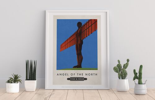 Angel Of The North, Tyne And Wear - 11X14” Premium Art Print