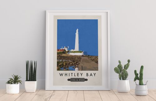 Whitley Bay, Tyne And Wear - 11X14” Premium Art Print