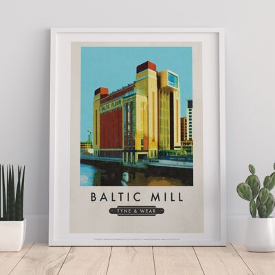 Baltic Mill, Tyne And Wear - 11X14" Premium Art Print