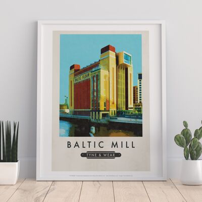 Baltic Mill, Tyne And Wear - 11X14” Premium Art Print