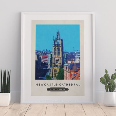 Cathédrale de Newcastle, Tyne et Wear - Impression artistique Premium