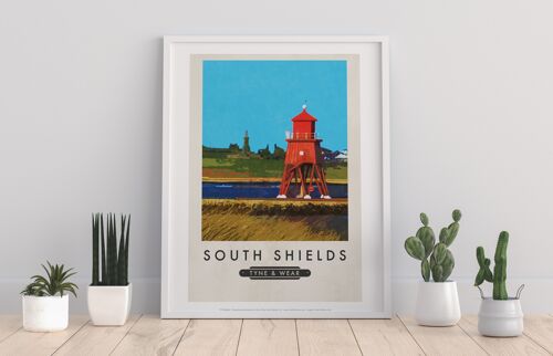 South Shields, Tyne And Wear - 11X14” Premium Art Print