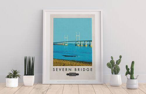 Severn Bridge, Cymru - 11X14” Premium Art Print