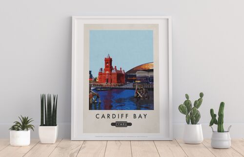 Cardiff Bay, Cymru - 11X14” Premium Art Print