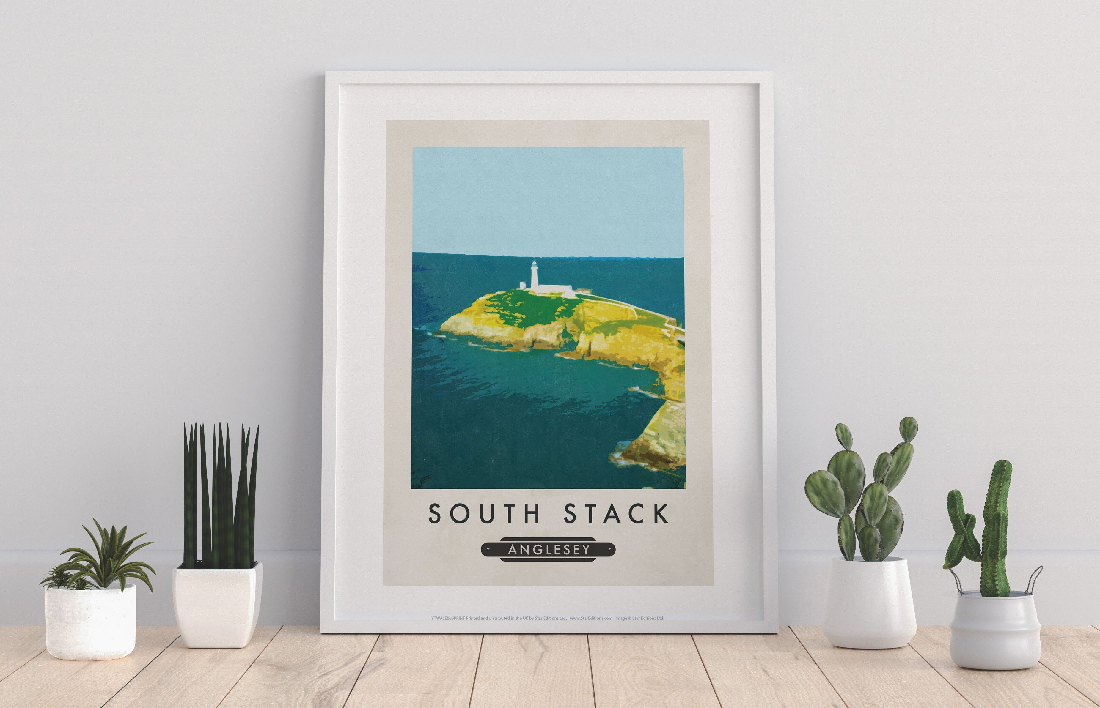 South Stack, Anglesey - 11X14” Premium Art Print