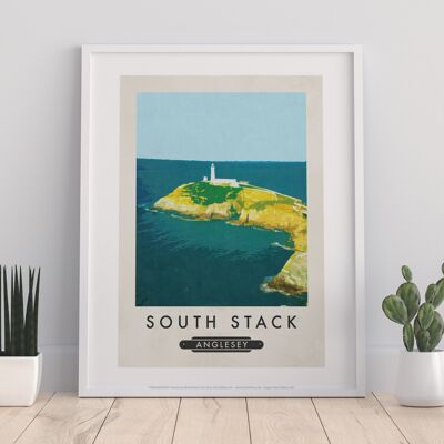 South Stack, Anglesey - Impresión de arte premium de 11X14"