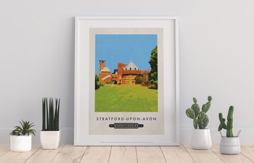 Stratford-Upon-Avon, Warwickshire - 11X14” Premium Art Print