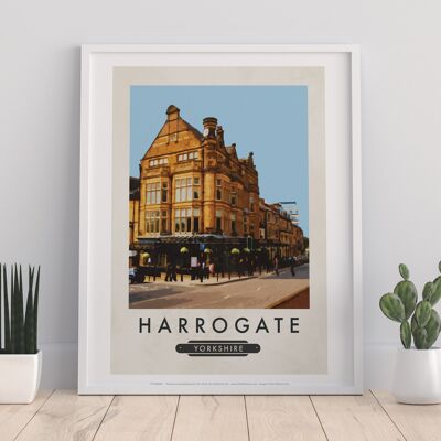 Harrogate, Yorkshire - Stampa d'arte premium 11 x 14".