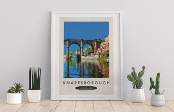 Knaresborough, Yorkshire - Impression d'art premium 11 x 14 po