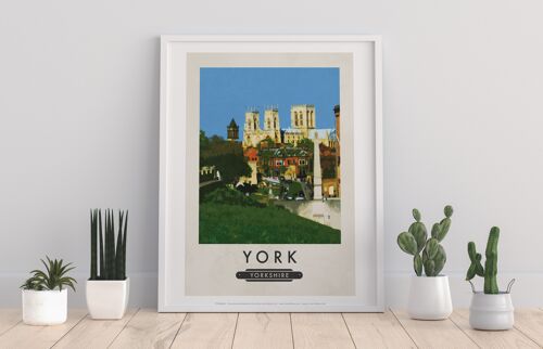 York, Yorkshire - 11X14” Premium Art Print