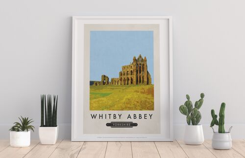 Whitby Abbey, Yorkshire - 11X14” Premium Art Print