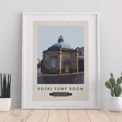 Royal Pump Room, Harrogate - 11X14” Premium Art Print