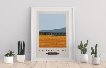 Viaduc de Ribblehead, Yorkshire - 11X14" Premium Art Print