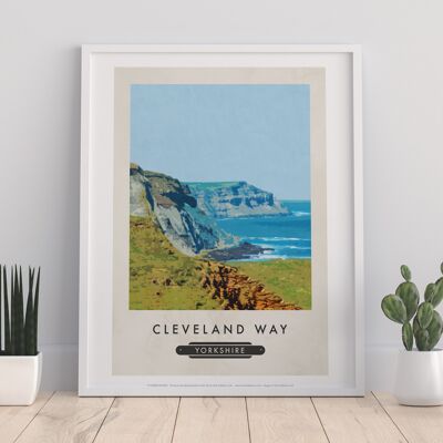 Cleveland Way, Yorkshire - 11 x 14" stampa d'arte premium