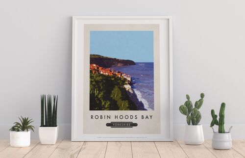 Robin Hoods Bay, Yorkshire - 11X14” Premium Art Print