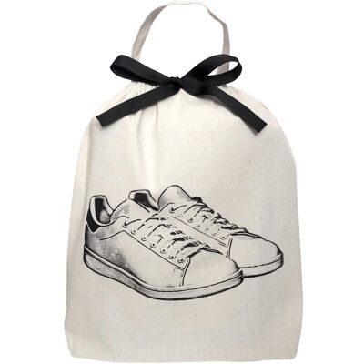 White Sneaker Shoe Bag