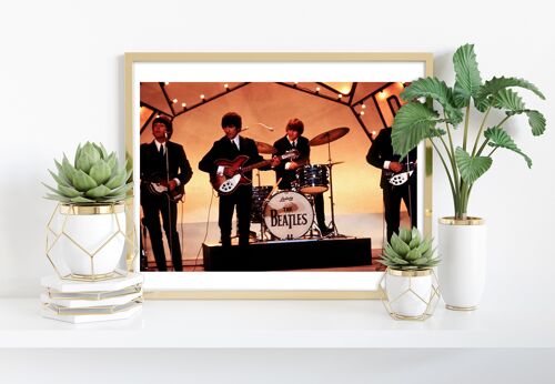 The Beatles - Live Performance - 11X14” Premium Art Print