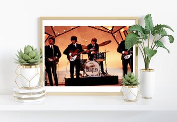 The Beatles - Performance en direct - 11X14" Premium Art Print