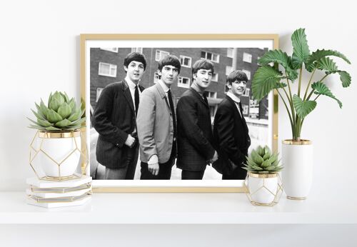 The Beatles - Portrait Flat To Let - Premium Art Print
