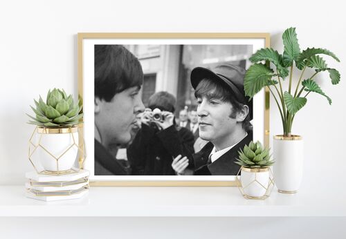 The Beatles - John Lennon and Paul Mccartney Art Print