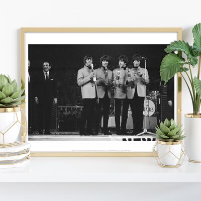 The Beatles – Nme Awards 1965 – Premium-Kunstdruck im Format 11 x 14 Zoll