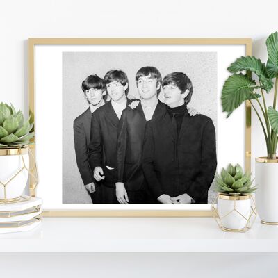 The Beatles – stand in der Schlange – 11 x 14 Zoll Premium-Kunstdruck