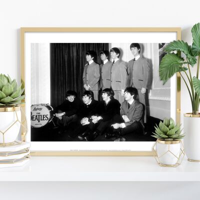 Les Beatles - Figures de cire de Madame Tussauds Impression artistique