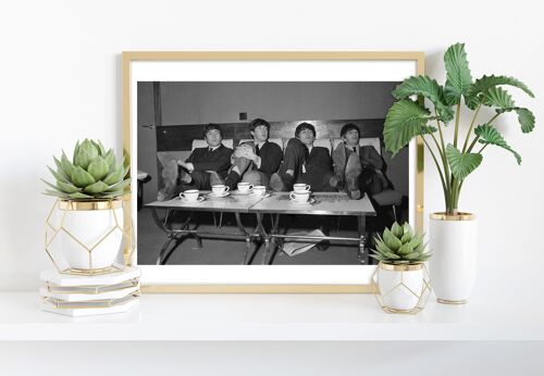 The Beatles - Feet On The Coffee Table - Premium Art Print