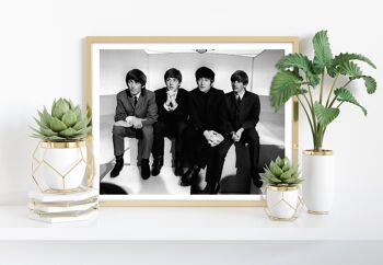 The Beatles - Band Photo In Box - 11X14" Premium Art Print