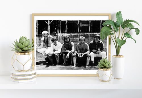 The Beach Boys Drinking Coke - 11X14” Premium Art Print