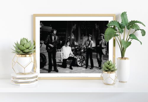 The Bee Gees On Stage - 11X14” Premium Art Print