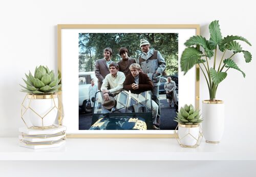 The Beach Boys In Car - 11X14” Premium Art Print