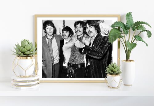 The Beatles - Thumbs Up - 11X14” Premium Art Print