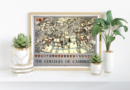 Peterhouse Cambridge - 11X14” Premium Art Print