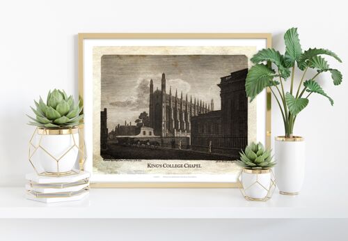 King's College Chapel - 11X14” Premium Art Print