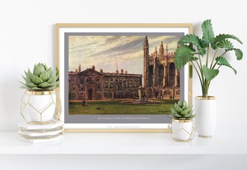 King's College Chapel And The Fellow's Building Art Print