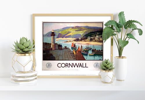 Cornwall Gwr - 11X14” Premium Art Print