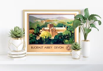 Abbaye de Buckfast Devon - 11X14" Premium Art Print