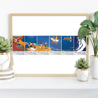East Coast Joys Collection – Premium-Kunstdruck im Format 11 x 14 Zoll