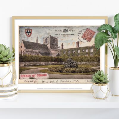 Jesus College Cambridge - 11X14” Premium Art Print